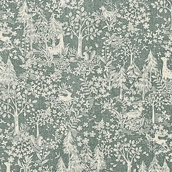 Forest And Animal Pattern - Sheeting
